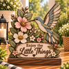 Enjoy the Little Things garden wood decor