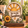You Are My Sunshine garden wood decor