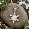 Crystal Snowflake Necklace