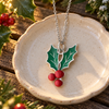 Holly Berry Necklace