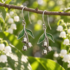 Lily Valley Fishhook Earrings