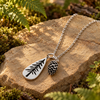Tree And Pinecone Necklace
