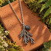 Pinecone Cedar Sprig Necklace