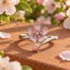 Pink Cherry Blossom Ring