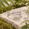 Silver Lily Valley Ring