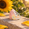 Sunflower Heart Wrap Ring