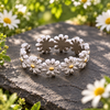 Two-Tone Daisy Cuff